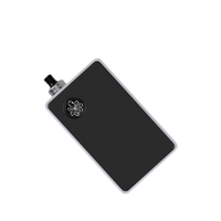 Cthulhu AIO Box Mod Kit, Delrin version, featuring a sleek black design with a logo on the side.