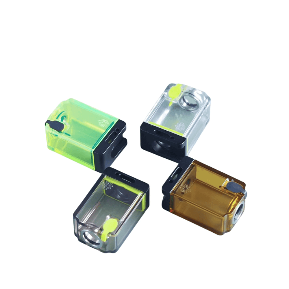 Four colourful Cthulhu Kraken Boro Tanks for vaping, displayed against a white background.