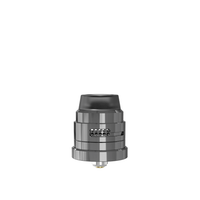 Damn Vape Nitrous RDA dual cap in black, displayed against a white background.