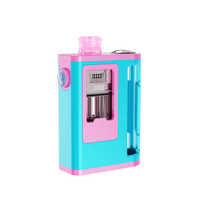 Damn Vape Nitrous Zaion Kit, RBA version, in vibrant pink and blue.