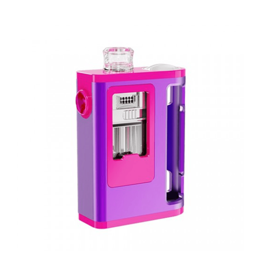 Vibrant Damn Vape Nitrous Zaion Kit in purple and pink, featuring RBA hardware.