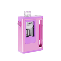 Pink Damn Vape Nitrous Zaion Kit RBA Version e-cigarette device with transparent top section.