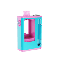 Damn Vape Nitrous Zaion Kit in blue and pink, shown without RBA, on a white background.