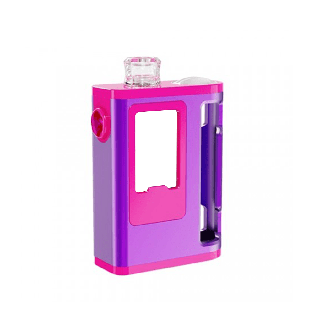 Purple and pink Damn Vape Nitrous Zaion Kit without RBA, e-cigarette device.