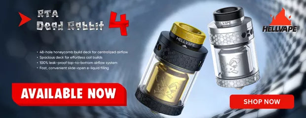 Shop Hellvape Dead Rabbit 4 RTA - Now In Stock