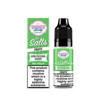 Dinner Lady Nic Salts, Kiwi Passion Guava, 10ml bottle and packaging.