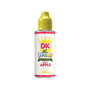 DK Fruits Envy Apple Flavour 100ml Shortfill Vape Juice Perfect for Sub-ohm Vape Kits & Sub-ohm Vape Tanks