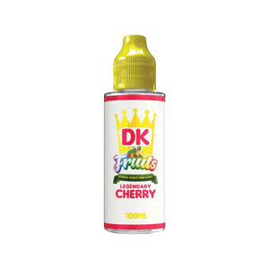 DK Fruits Legendary Cherry Flavour 100ml Shortfill Vape Juice Perfect for Sub-ohm Vape Kits & Sub-ohm Vape Tanks