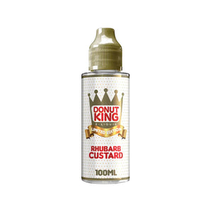 DK Limited Edition Rhubarb and Custard Flavour 100ml Shortfill E Cig Liquid perfect for Sub-ohm Vape Kits & Sub-ohm Vape Tanks 