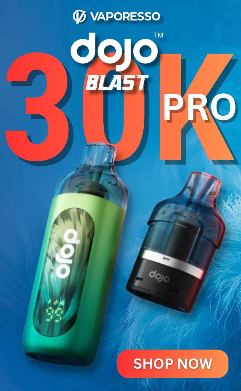 Buy Dojo Vape Vaporesso Dojo Blast 10k Prefilled Pod Vape Kit Buy Dojo Vape Vaporesso Dojo Blast 10k Prefilled Pod Vape Kit