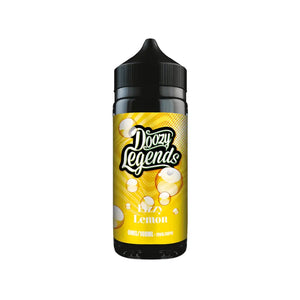 Doozy Legends Fizzy Lemon Flavour 100ml Shortfill Vape Juice Perfect for Sub-ohm Vape Kits & Sub-ohm Vape Tanks