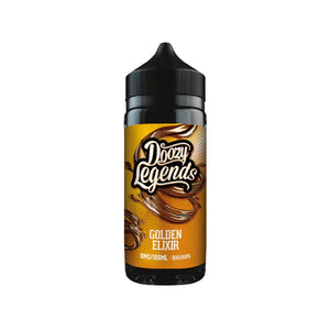 Doozy Legends Golden Elixir Flavour 100ml Shortfill Vape Juice Perfect for Sub-ohm Vape Kits & Sub-ohm Vape Tanks
