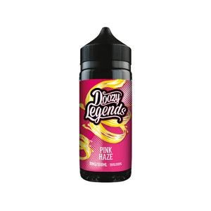Doozy Legends Pink Haze Flavour 100ml Shortfill Vape Juice Perfect for Sub-ohm Vape Kits & Sub-ohm Vape Tanks