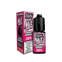 Doozy Mix Salts Mixed Berries e-liquid, 10ml bottle and box, 20mg/ml nicotine strength.