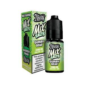 Doozy Mix Gummy Bear Flavour 10ml Nic Salt E-liquid perfect for Refillable Vape Kits