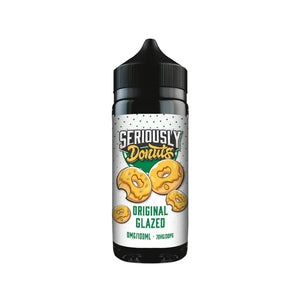 Doozy Seriously Donuts Original Glazed Flavour 100ml Shortfill E-liquid Perfect for Sub-ohm Vape Kit & Sub-ohm Vape Tanks
