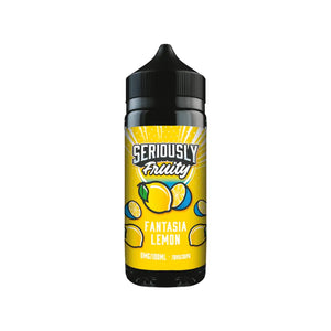 Doozy Seriously Fruity Fantasia Lemon flavour 100ml Shortfill Vape Juice Perfect for Sub-ohm Vape Kits & Sub-ohm Vape Tanks