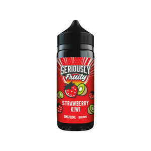 Doozy Seriously Fruity Strawberry Kiwi flavour 100ml Shortfill Vape Juice Perfect for Sub-ohm Vape Kits & Sub-ohm Vape Tanks
