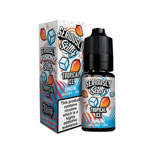 Doozy Seriously Fusionz Tropical Ice Flavour 10ml Nic Salt E-liquid perfect for Refillable Vape Kits 