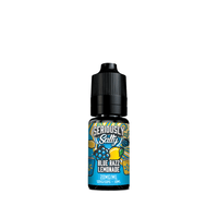 Doozy Seriously Salty Blue Razz Lemonade vape juice bottle, 10ml, 20mg/ml.