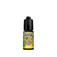 Doozy Seriously Salty Tropical Twist 10ml bottle on a white background.