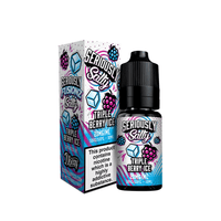 Doozy Vape Seriously Salty Triple Berry Ice 10ml bottle and packaging with vibrant design.