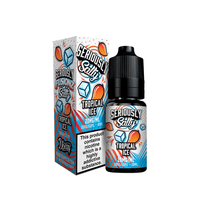 Doozy Vape Fusionz Seriously Salty Tropical Ice 10ml bottle and packaging.