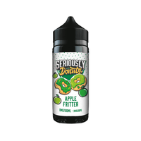 Doozy Vape Seriously Donuts Apple Fritter 100ml shortfill bottle.