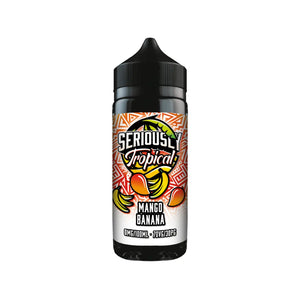 Doozy Vape Seriously Tropical 100ml Shortfill E-liquid in Mango Banana Flavour