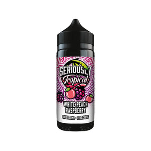 Doozy Vape Seriously Tropical 100ml Shortfill E-liquid in White Peach Raspberry Flavour