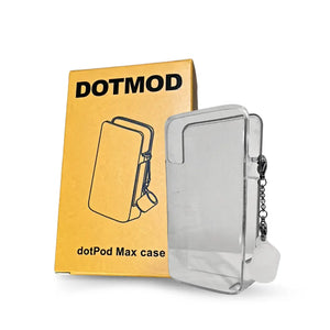 DotMod DotPod Max Protective Clear Case for the DotPod Max vape kit.