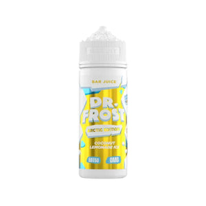 Dr Frost Arctic Coconut Lemonade Ice Flavour 100ml Shortfill E-liquid perfect for Refillable Pod Vape Kits