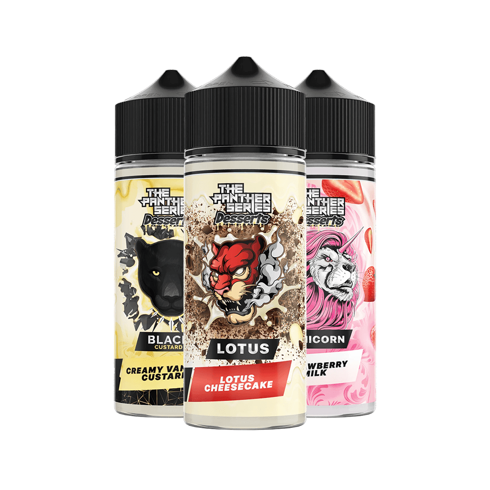 Dr.Vapes PANTHER SERIES DESSERTS 100ml Shortfill - Shortfill - Ecigone Vape Shop UK