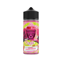 Dr Vapes Pink Series e-liquid bottle, candy blackcurrant flavour, vibrant pink label.