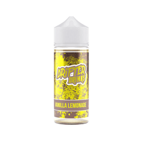 Drifter Drinks Vanilla Lemonade 100ml shortfill bottle with a vibrant yellow label.