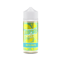 Drifter Sourz Tutti-Frutti vape juice bottle with colourful label design.