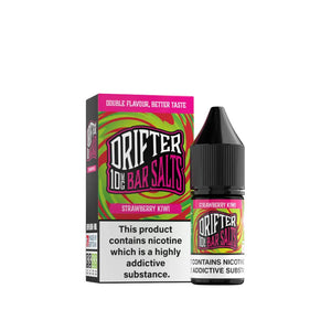 Drifter Bar 10ml Salts strawberry kiwi flavour perfect pod vape kits and starter vape kits 