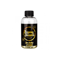 Dripping Desserts 200ml e-liquid bottle, Rice Pudding & Custard flavour.