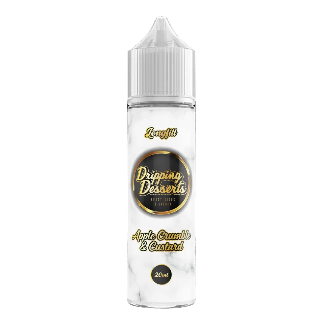 Dripping Desserts 60ml Longfill | 8 Dessert E-liquid Flavours Dripping Desserts 60ml Longfill | 8 Dessert E-liquid Flavours