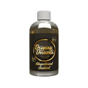 Dripping Desserts Gingerbread Custard Flavour 200ml Shortfill E-liquid perfect for Sub-ohm Vape Tanks & Sub-ohm Vape Kits