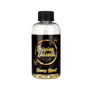 Dripping Desserts Jammy Biscuit Flavour 200ml Shortfill E-liquid perfect for Sub-ohm Vape Tanks & Sub-ohm Vape Kits