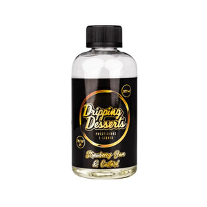 Dripping Desserts Strawberry Jam & Custard Flavour 200ml Shortfill E-liquid perfect for Sub-ohm Vape Tanks & Sub-ohm Vape Kits