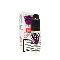 Vape juice bottle and box of Element Grape Vape Nic Salt, 10ml, 20mg, with graffiti-style branding.