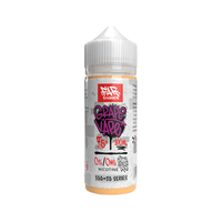 Grape Vape e-liquid by Element, 100ml shortfill bottle with graffiti-style label design.