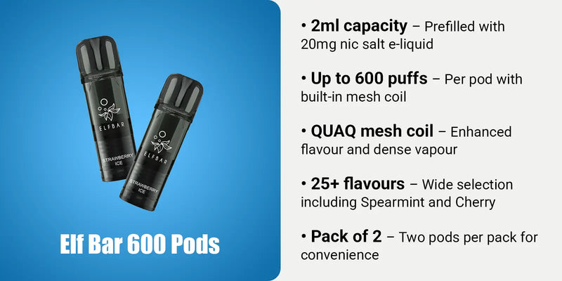 Elf Bar 600 Refill Pods