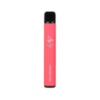 Pink Elf Bar disposable vape pen with 600 puffs.