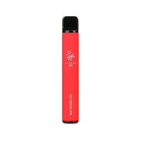 Red Elf Bar disposable vape pen, 600 puffs, watermelon flavour.