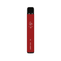 Red Elf Bar disposable vape pen, Cherry Cola flavour, 600 puffs, 2% nicotine.