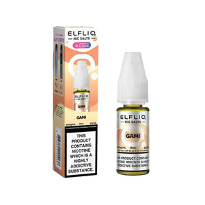 Elf Bar Elfliq Gami 10ml Nic Salt E-liquid - Perfect for Refillable Vape Kits