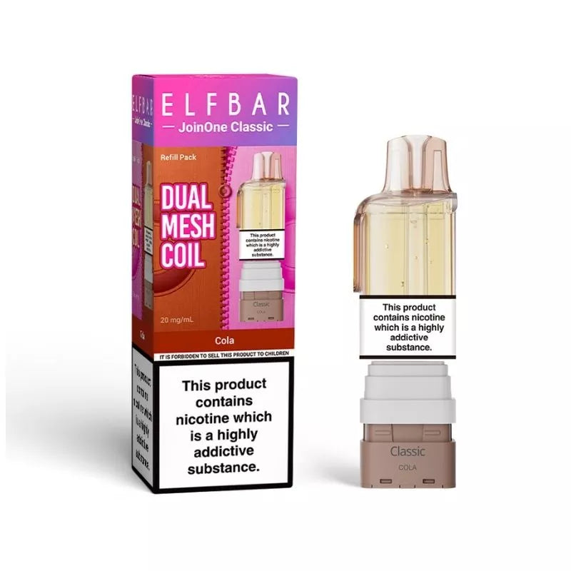 Elf Bar JoinOne15 Cola Refill Pods | 15000 Puffs